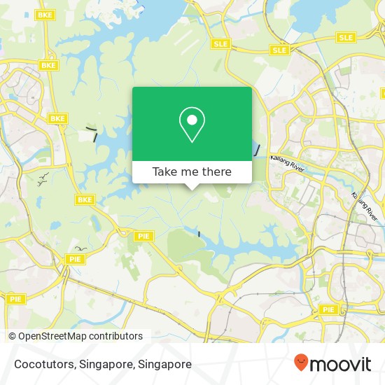 Cocotutors, Singapore map