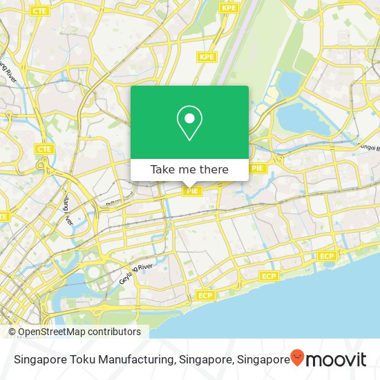 Singapore Toku Manufacturing, Singapore地图