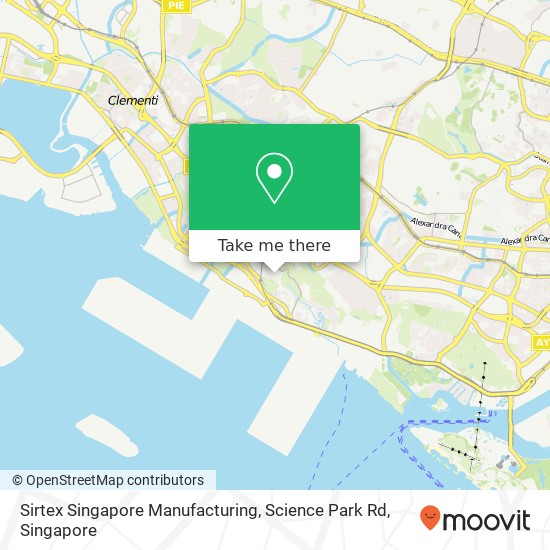 Sirtex Singapore Manufacturing, Science Park Rd map