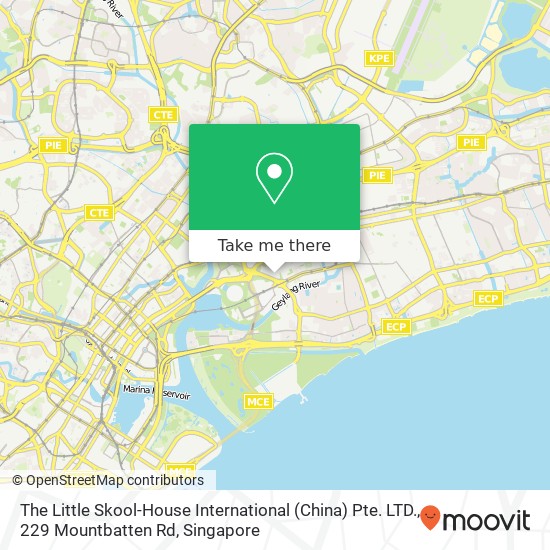 The Little Skool-House International (China) Pte. LTD., 229 Mountbatten Rd map