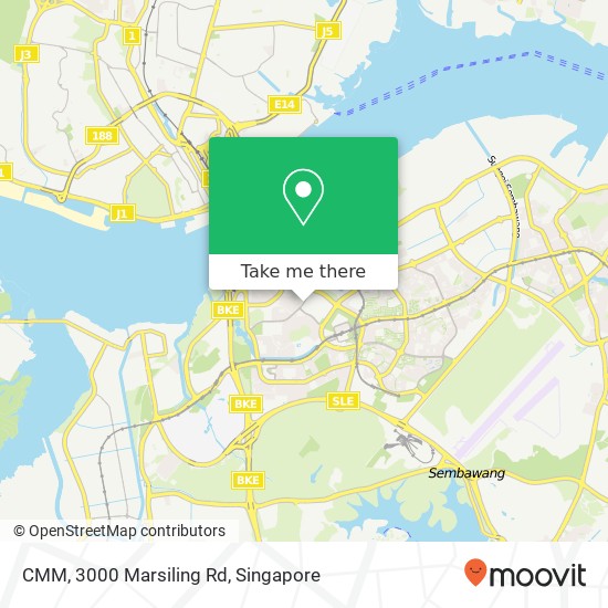 CMM, 3000 Marsiling Rd map