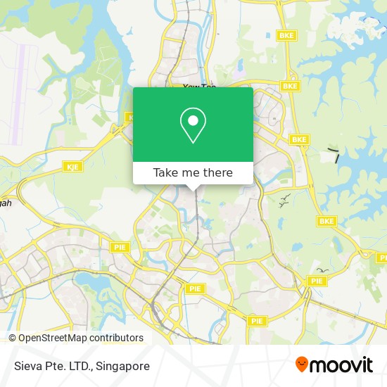 Sieva Pte. LTD. map