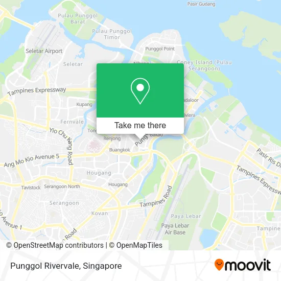 Punggol Rivervale地图