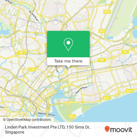 Linden Park Investment Pte LTD, 150 Sims Dr地图