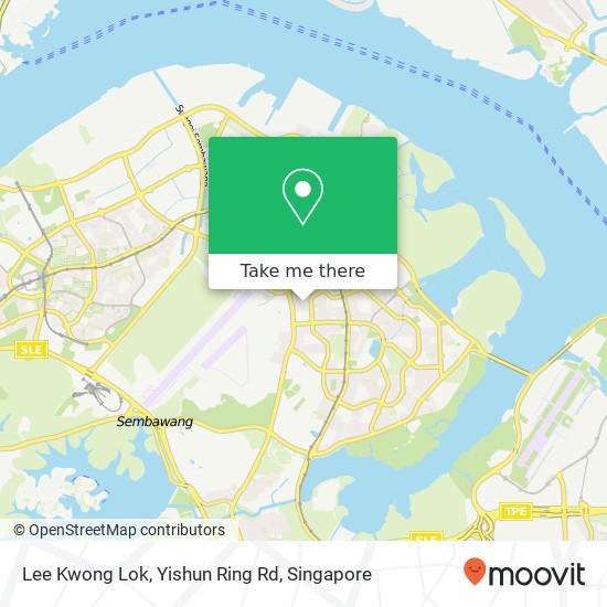 Lee Kwong Lok, Yishun Ring Rd map