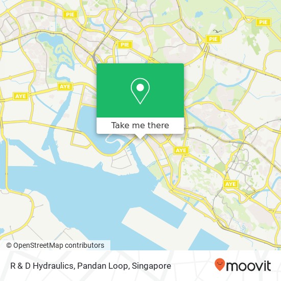 R & D Hydraulics, Pandan Loop map