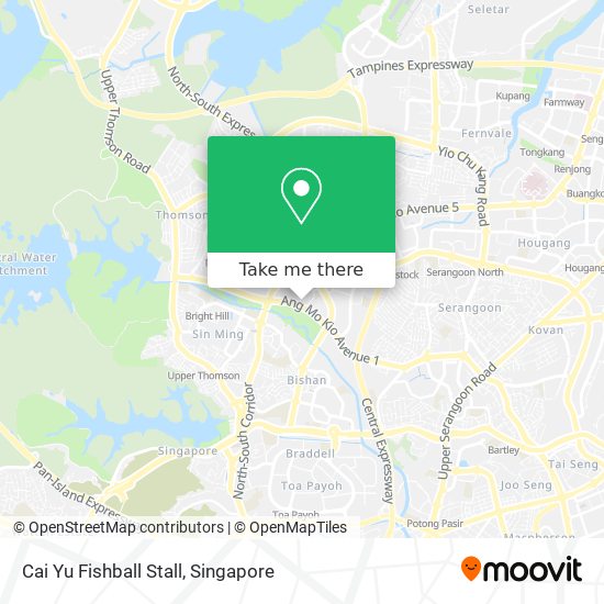 Cai Yu Fishball Stall map