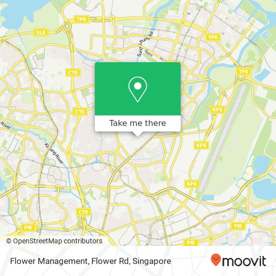 Flower Management, Flower Rd map