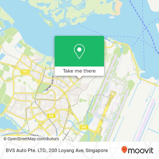 BVS Auto Pte. LTD., 200 Loyang Ave map