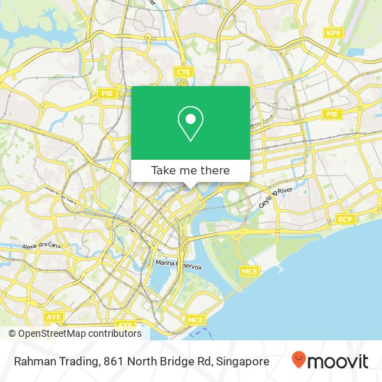 Rahman Trading, 861 North Bridge Rd map