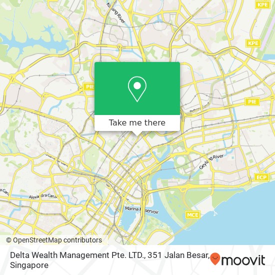 Delta Wealth Management Pte. LTD., 351 Jalan Besar map