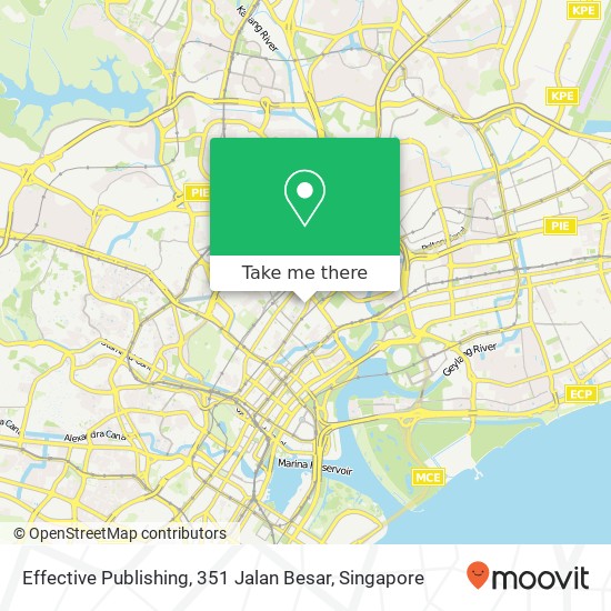 Effective Publishing, 351 Jalan Besar map