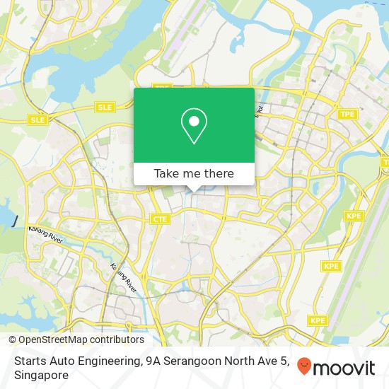 Starts Auto Engineering, 9A Serangoon North Ave 5地图