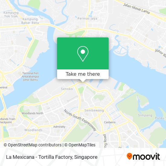 La Mexicana - Tortilla Factory地图