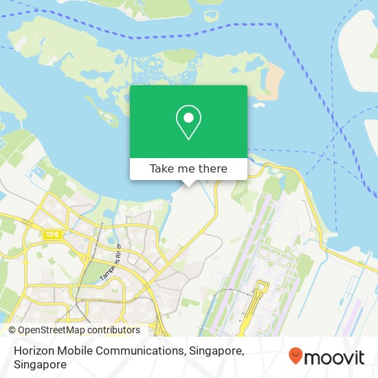 Horizon Mobile Communications, Singapore map