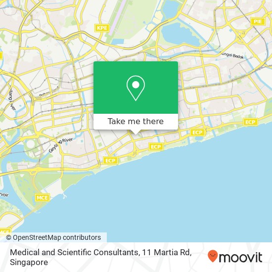 Medical and Scientific Consultants, 11 Martia Rd map