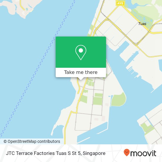 JTC Terrace Factories Tuas S St 5 map