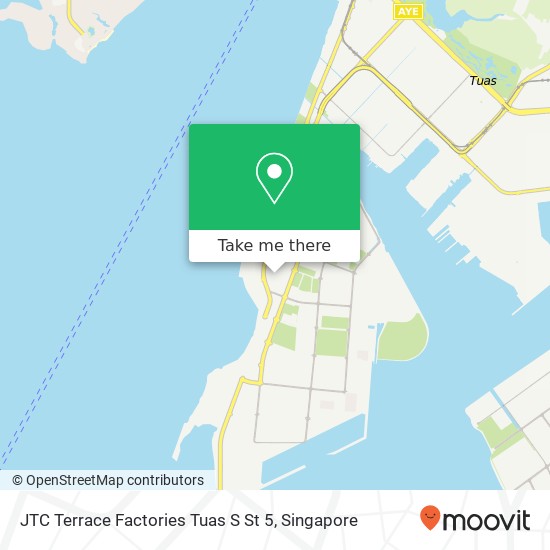 JTC Terrace Factories Tuas S St 5地图