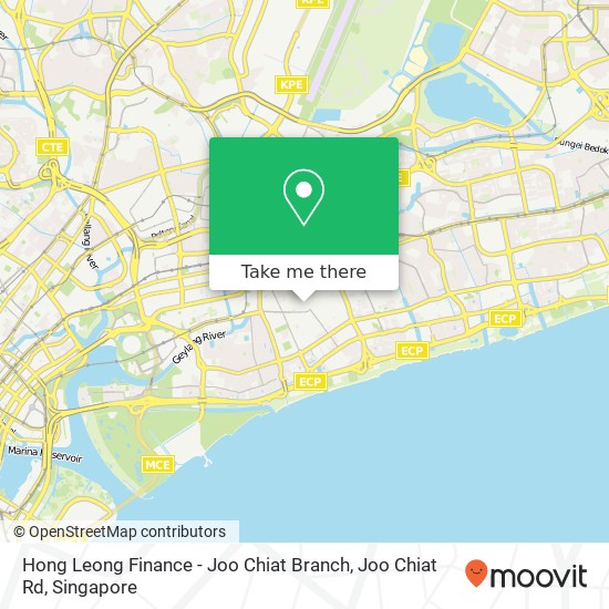 Hong Leong Finance - Joo Chiat Branch, Joo Chiat Rd地图