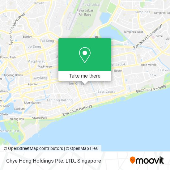 Chye Hong Holdings Pte. LTD. map