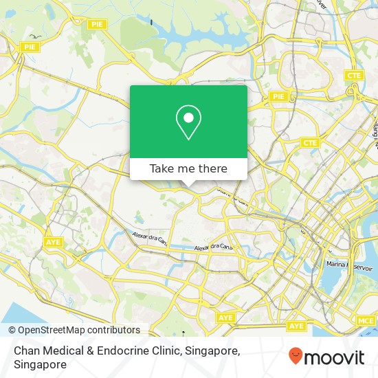 Chan Medical & Endocrine Clinic, Singapore地图