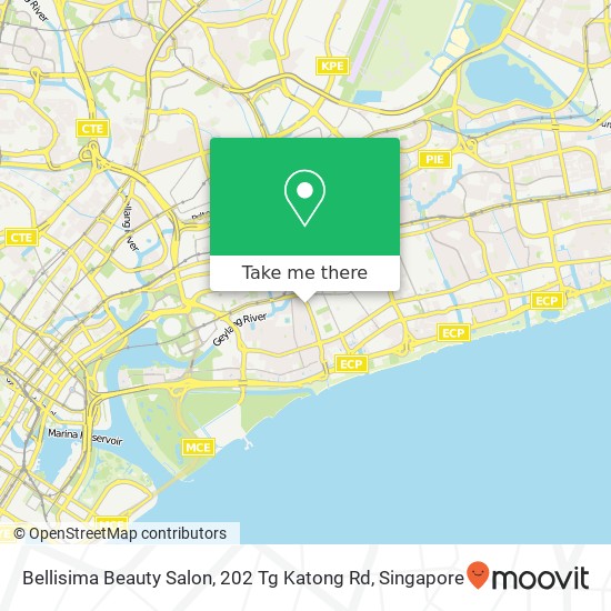Bellisima Beauty Salon, 202 Tg Katong Rd map