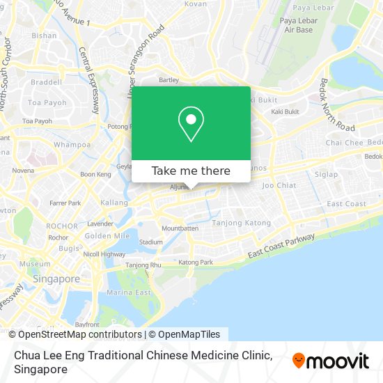 Chua Lee Eng Traditional Chinese Medicine Clinic map