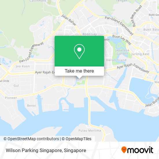 Wilson Parking Singapore map
