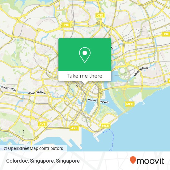 Colordoc, Singapore地图