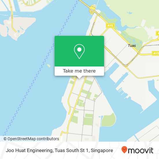 Joo Huat Engineering, Tuas South St 1地图