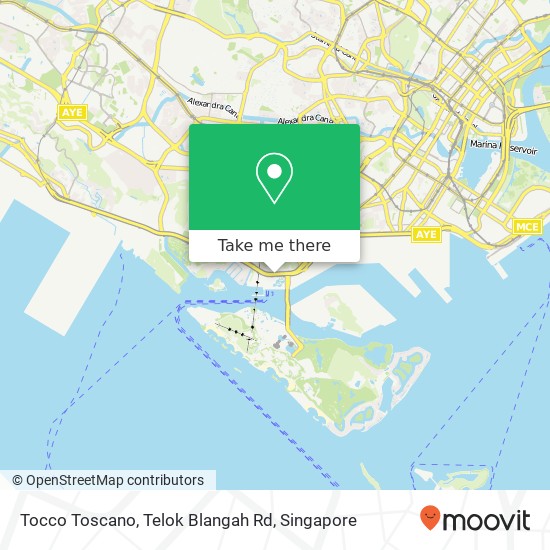 Tocco Toscano, Telok Blangah Rd地图