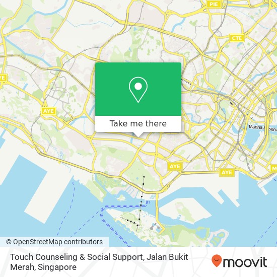 Touch Counseling & Social Support, Jalan Bukit Merah map