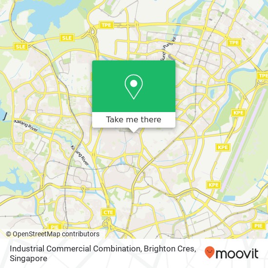 Industrial Commercial Combination, Brighton Cres map