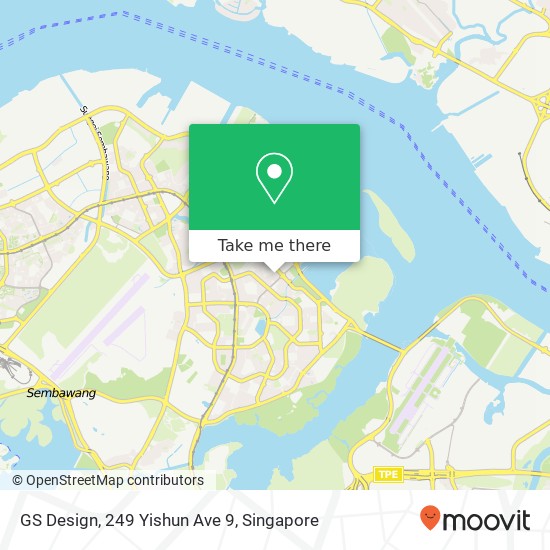 GS Design, 249 Yishun Ave 9 map