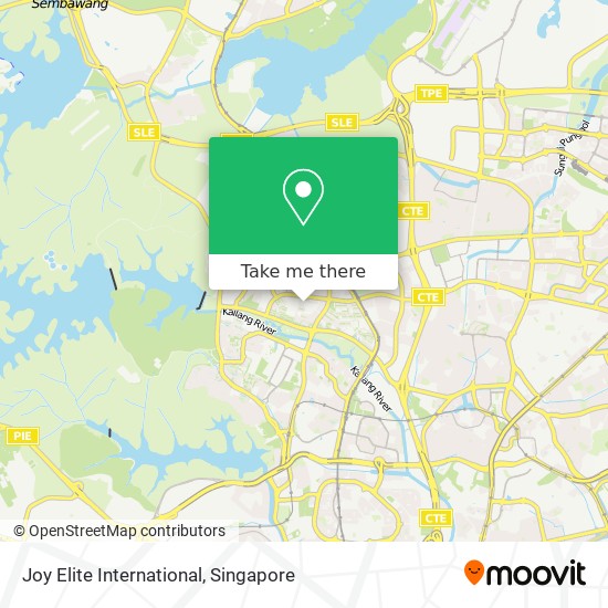 Joy Elite International map