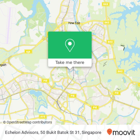 Echelon Advisors, 50 Bukit Batok St 31地图