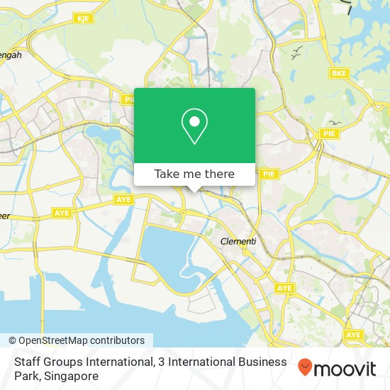 Staff Groups International, 3 International Business Park map