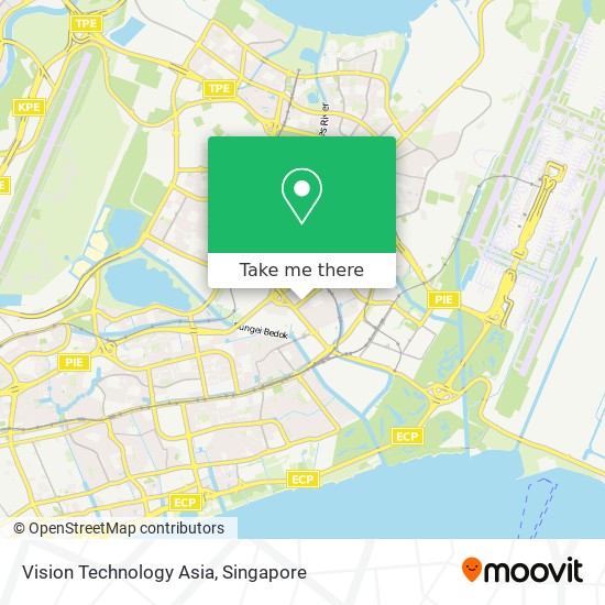 Vision Technology Asia map