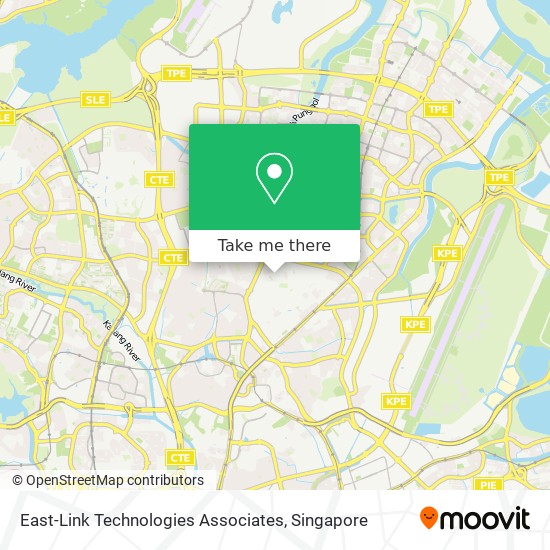 East-Link Technologies Associates map