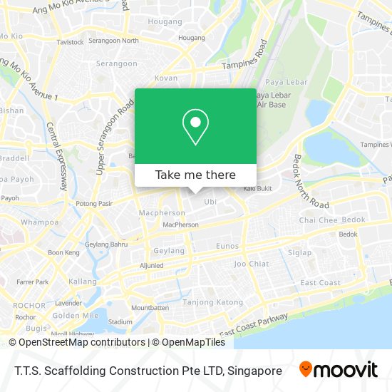 T.T.S. Scaffolding Construction Pte LTD map