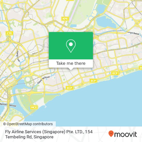 Fly Airline Services (Singapore) Pte. LTD., 154 Tembeling Rd map