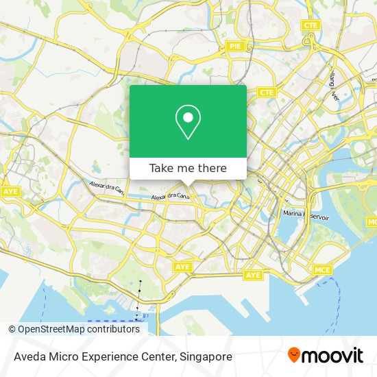 Aveda Micro Experience Center地图