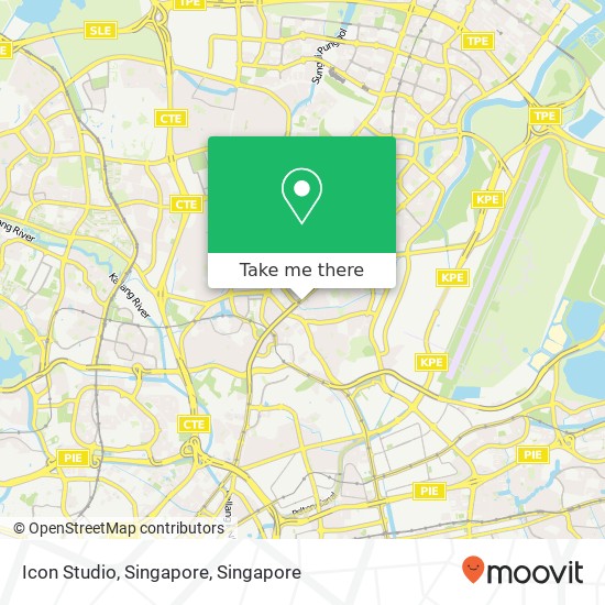 Icon Studio, Singapore地图