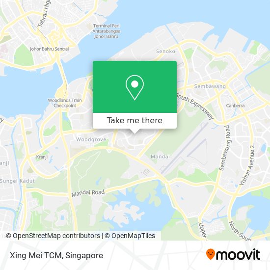 Xing Mei TCM map