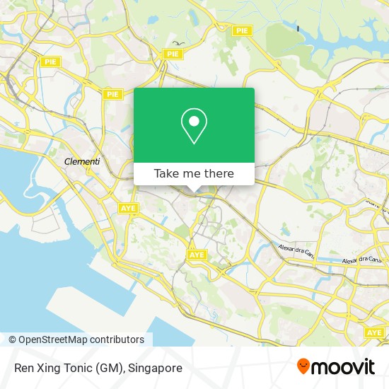 Ren Xing Tonic (GM)地图