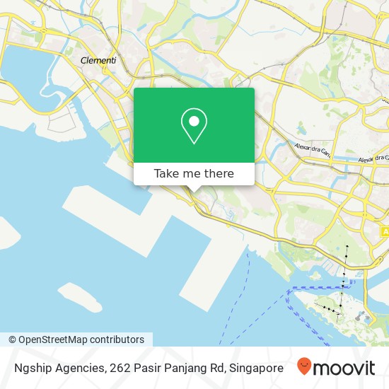 Ngship Agencies, 262 Pasir Panjang Rd map