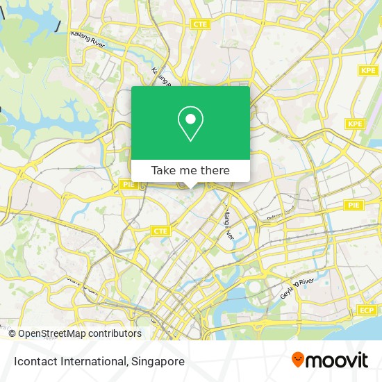 Icontact International map