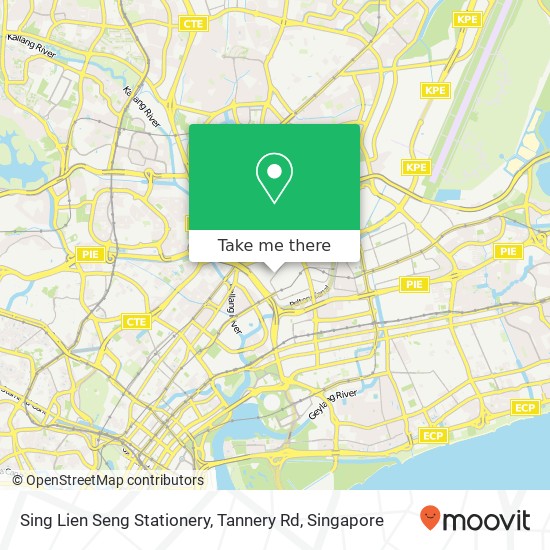 Sing Lien Seng Stationery, Tannery Rd地图