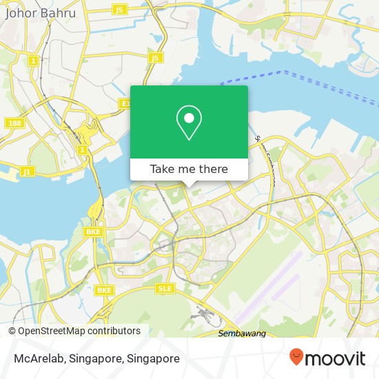 McArelab, Singapore map