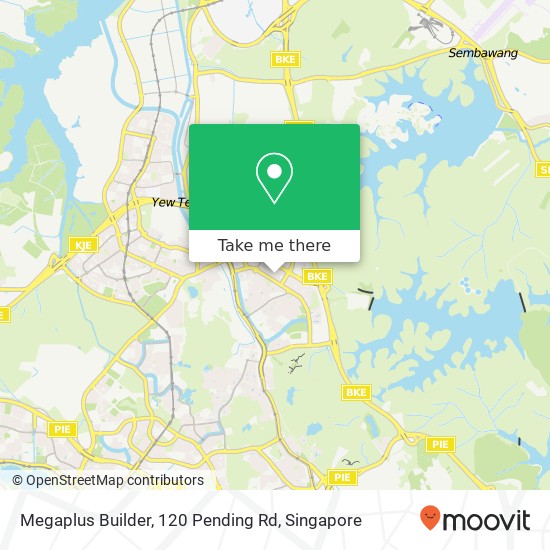 Megaplus Builder, 120 Pending Rd map